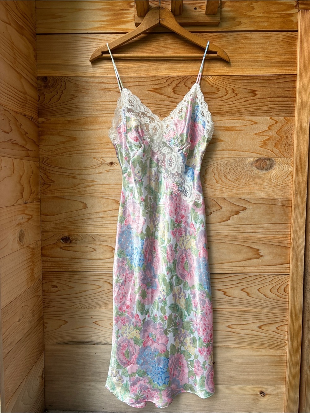 Vintage Gold Label Victoria’s Secret Floral Lace Slip Dress | Small | Y2K